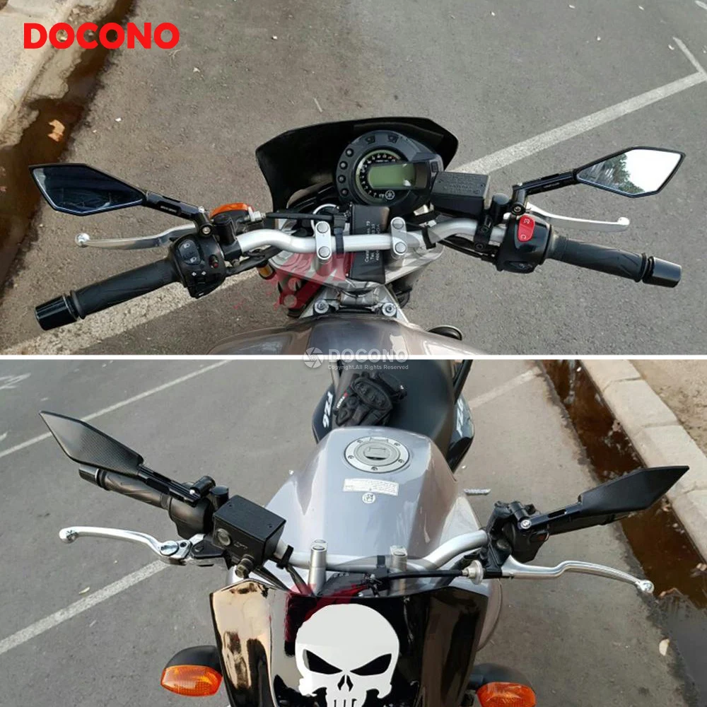 

Universal Motorcycle Rearview Mirror CNC Side Mirrors For YAMAHA MT10 YZF-R6 MT03 WR 250X YBR 125 FZ6 MT09 JYM 125 etc.