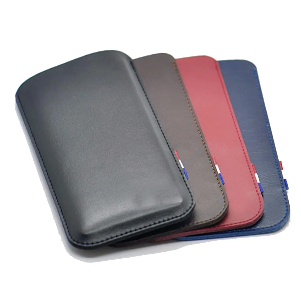 Ультра-тонкий супер тонкий телефон Чехол винтажные микрофибры стежка Чехлы для