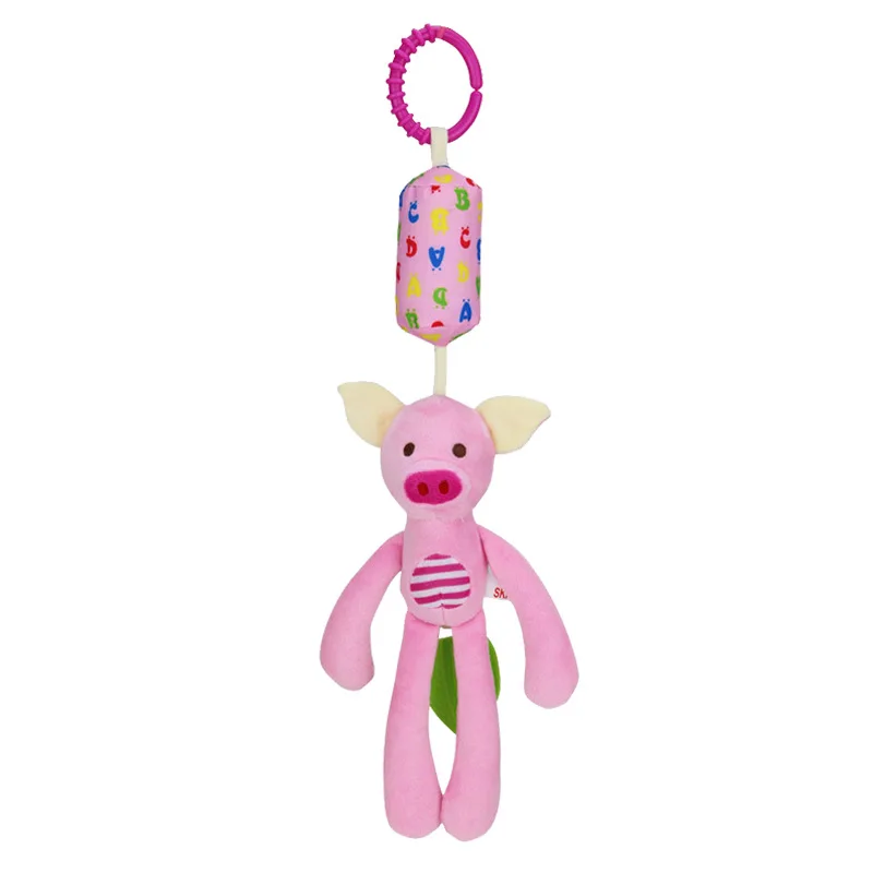 Animal wind chime baby stroller pendant bell bed hanging 0-1 year old toy BD44166 | Игрушки и хобби