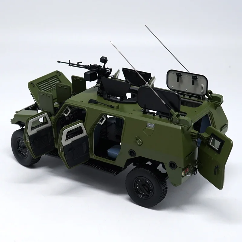1:18 Dongfeng Warrior внедорожник бронированные 70 летние Автомобили Модель автомобиля из