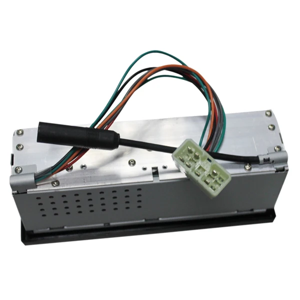 HIDAKA M95 разъем iso автомобильный радио1 Din 12-24 в AM/FM с USB SD функцией костюм для Hitachi Takeuchi Komatsu экскаватор радио M95 - Цвет: Standard plug