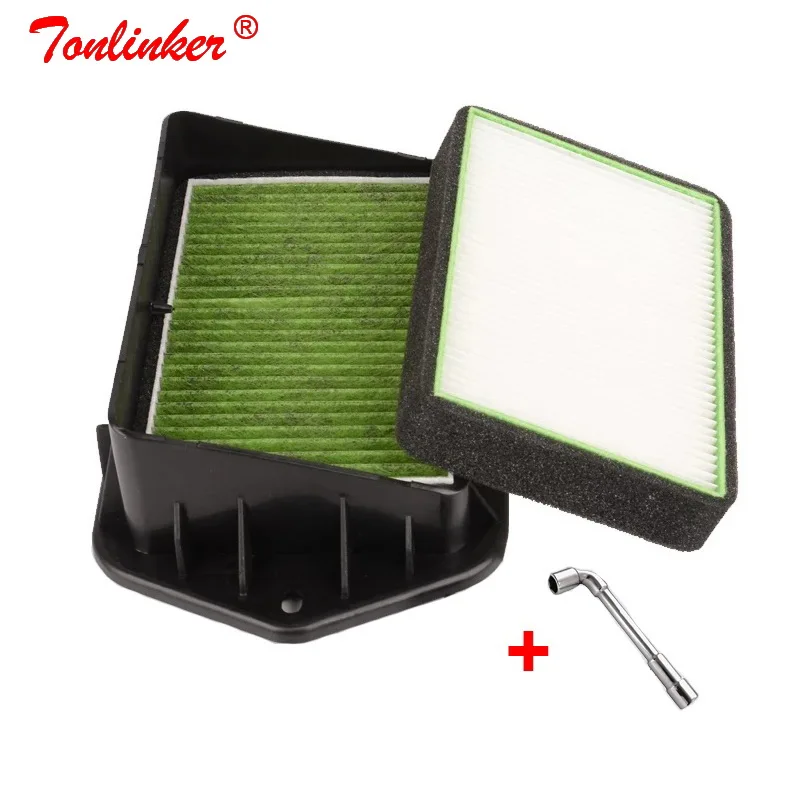 House Tool 2 Filter 2 отверстия внешний воздушный фильтр для VWs Passat B7/Tiguan 5N/Sagitar/Beetle 5C/Sharan/AUDI Q3 8U/Seat Alhambra 2011- автомобильный фильтр - Цвет: House Tool 2 Filter