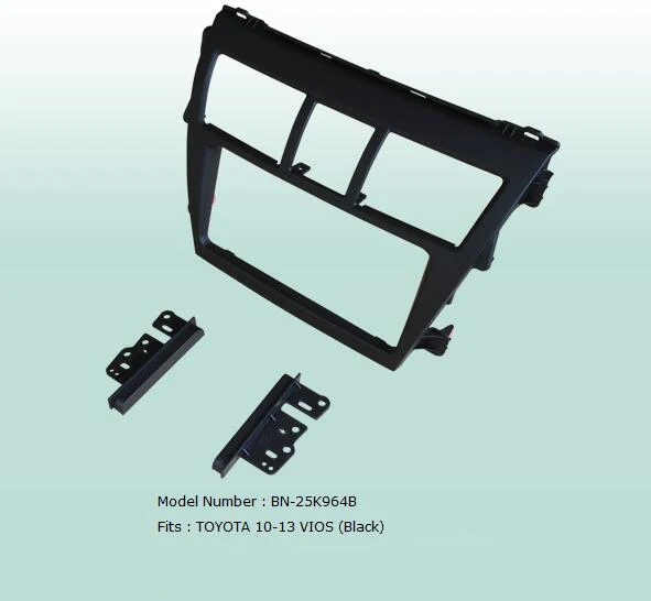

AHHDMCL Автомобильная облицовка стерео радио аудио панель Навигация Рамка комплект приборной панели для Toyota Vios 2007 2008 2009 2010 2011 2012