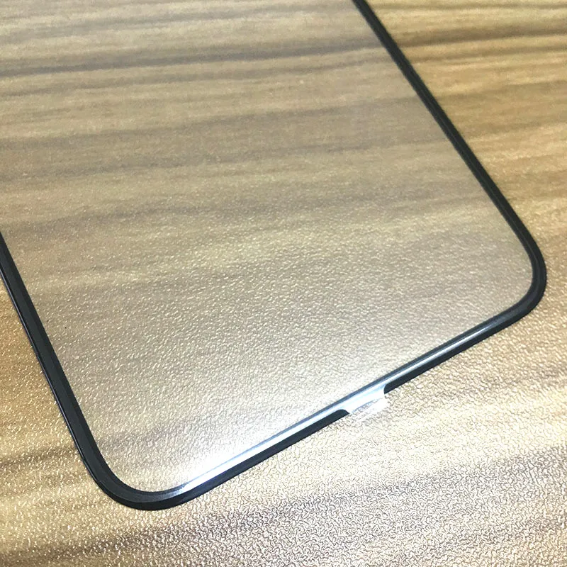 10 шт. черное переднее внешнее стекло для Apple iPhone X XS MAX XR сенсорный экран верхний
