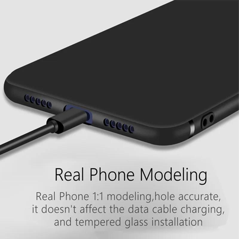 Shockproof Ultra thin Silm Cover For Huawei Honor 8 Pro V9 8A V20 8X Max 7C Full Protection Soft TPU Gel Silicone Matte Cases |