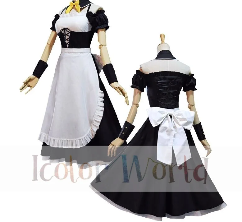 Мадока Magica Mami Tomoe Maid Косплей Костюм