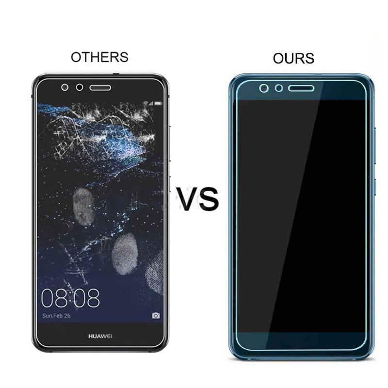 2.5D Закаленное стекло для Huawei P10 P20 Lite P20Pro Защита экрана Honor 8 nova3E Защитная пленка