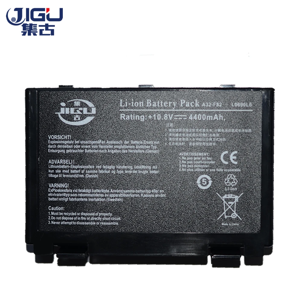 JIGU Аккумулятор для Asus F52 F82 F83S K40 K40E K50 K50I K50IJ K40in K50IN L0690L6 K40af K60IJ K61IC A32-F82 K61ic |