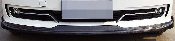 Стиль настоящего углеродного волокна передний спойлер сплиттер для BMW F30 3-серии