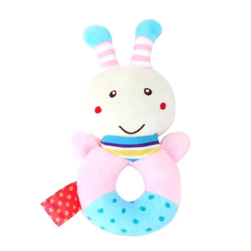 Игрушки для новорожденных 0 12 месяцев Мультяшные животные Сова/слон погремушки