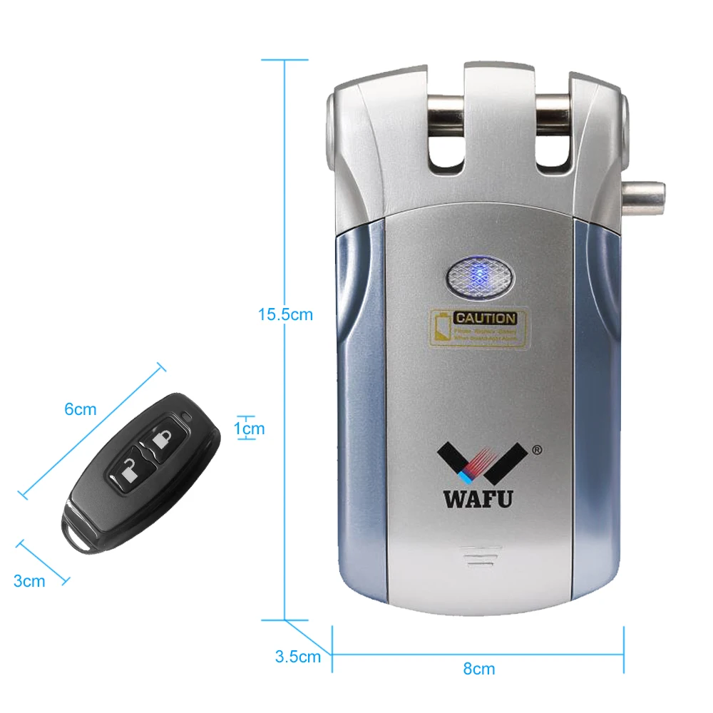 WAFU HF 018W WiFi электронный замок с дистанционным управлением невидимый БЕСКЛЮЧЕВОЙ