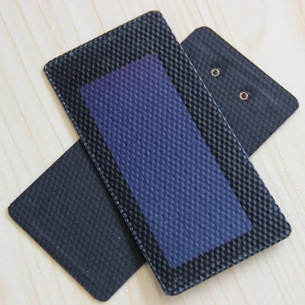 Гибкая пленка 0.3 Вт 1.5 В Тонкий Гибкий солнечных панелей DIY батарей для солнечной
