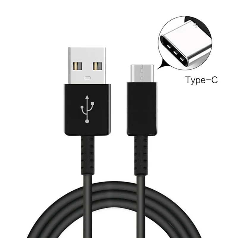 Дорожное настенное зарядное устройство 5 В 2 1 а с USB-портом типа C + м USB-кабель для