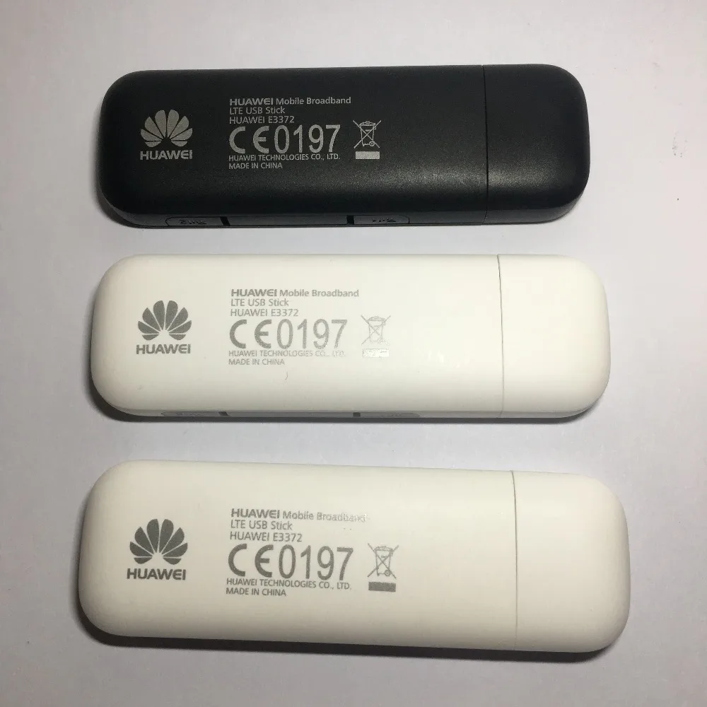 Разблокированный huawei e3372 e3372s-153 e3372h-153 150 Мбит/с 3G 4G LTE USB Dongle USB Stick карта данных широкополосный USB модемы