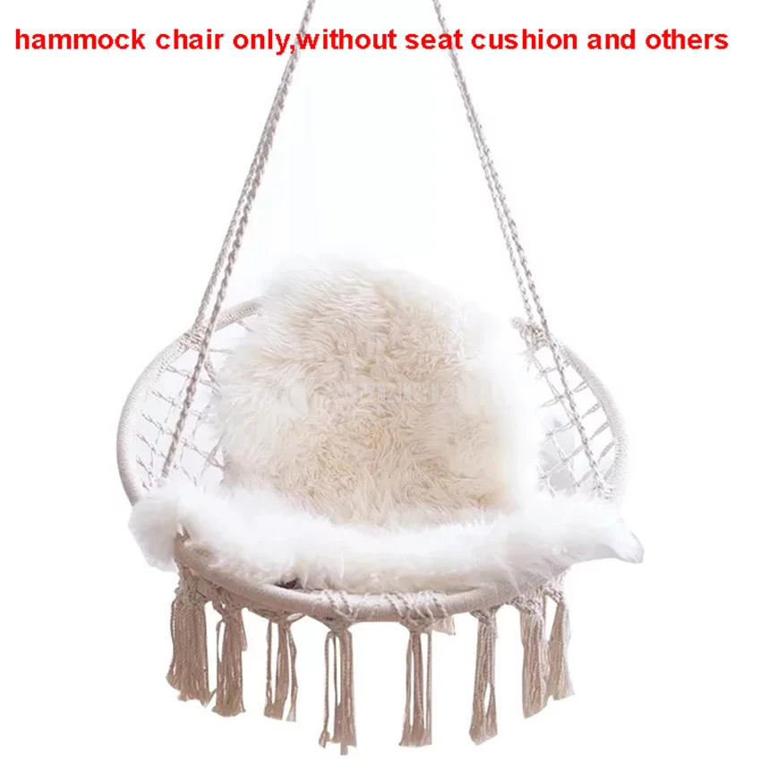 Круглый гамак ручной работы подвесное кресло для улицы дома спальни детей и