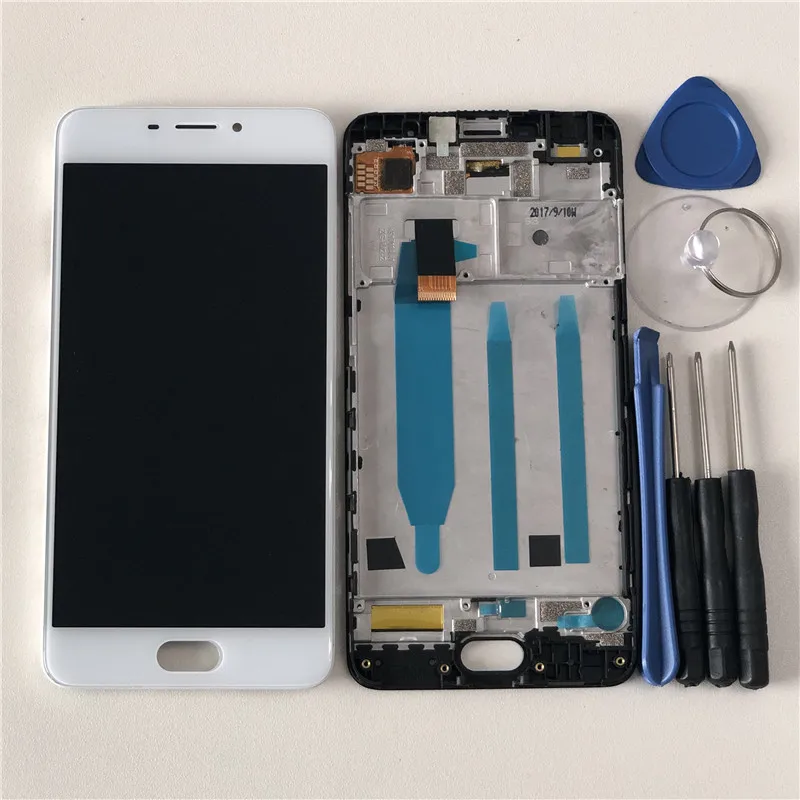 Axisinternational для 5," Meizu M6 Meilan 6 M711Q M711C M711M ЖК-дисплей и сенсорная панель дигитайзер с рамкой