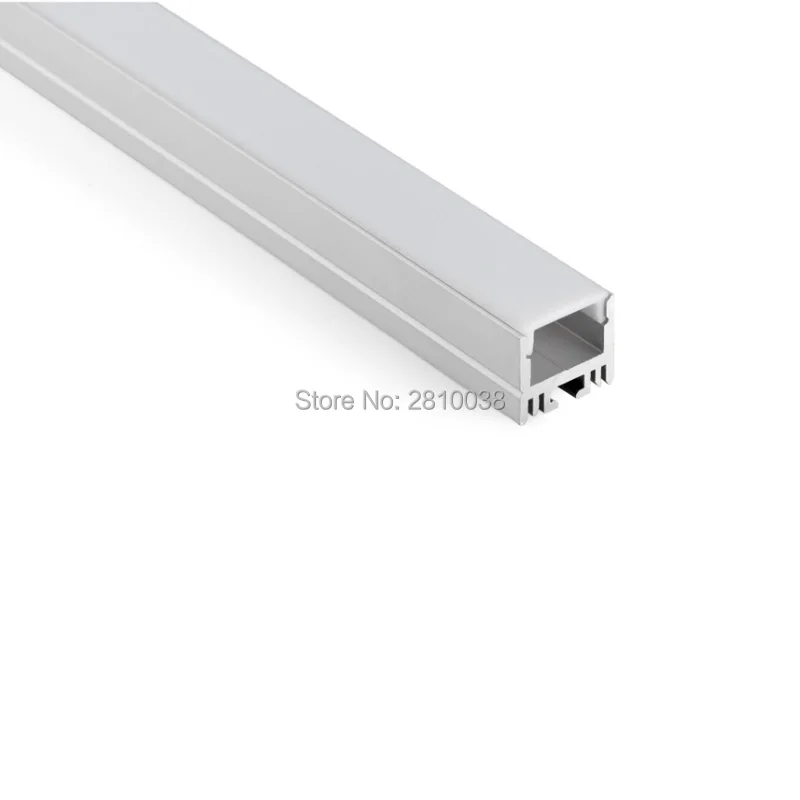 10 X 1M Sets/Lot 15mm high U shape aluminium led profile and Extruded led channel light for recessed wall or ceiling lights