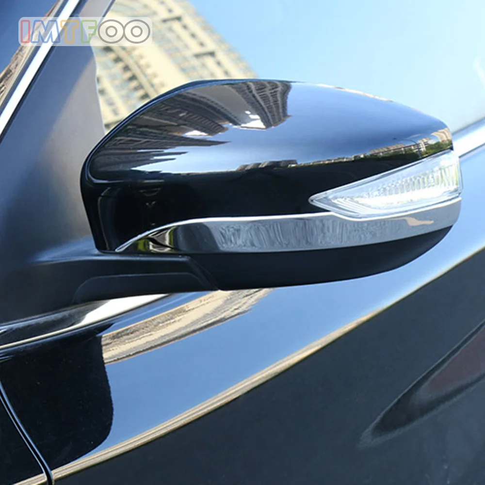 Крышка зеркала заднего вида из нержавеющей стали для NISSAN SYLPHY PULSAR SENTRA B17 2016 2017