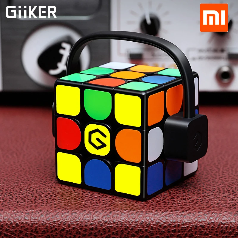 Xiaomi Giiker Cube i3s Super Cube Upgrad умная Волшебная Магнитная Bluetooth приложение синхронизация головоломка игрушки подарок брелок наклейка