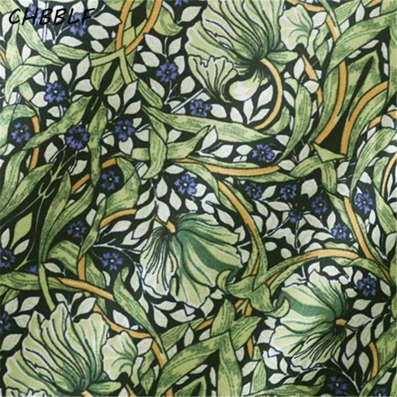 Женский комбинезон с цветочным принтом CHBBLF повседневный бантом поясом отложным