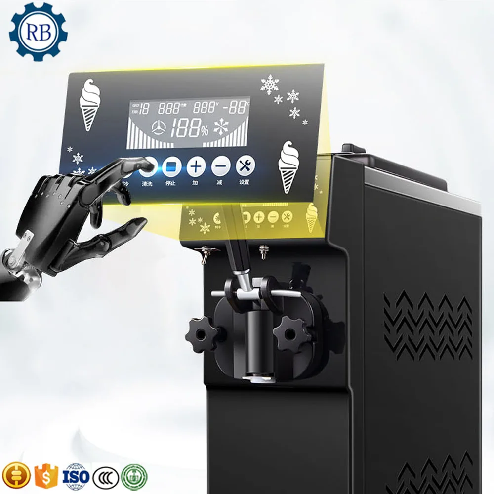 Popular Profession turkish ice cream machine counter top soft maker price | Бытовая техника