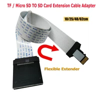 tf micro sd to sd card extension cable adapter flexible extender microsd to sd sdhc sdxc card extension adapter