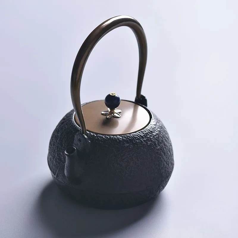 1000ml Cast Iron Tea Pot Set Japanese Teapot Tetsubin Kettle Drinkware KungFu Tools Zen ink Teaware Free Shipping | Дом и сад