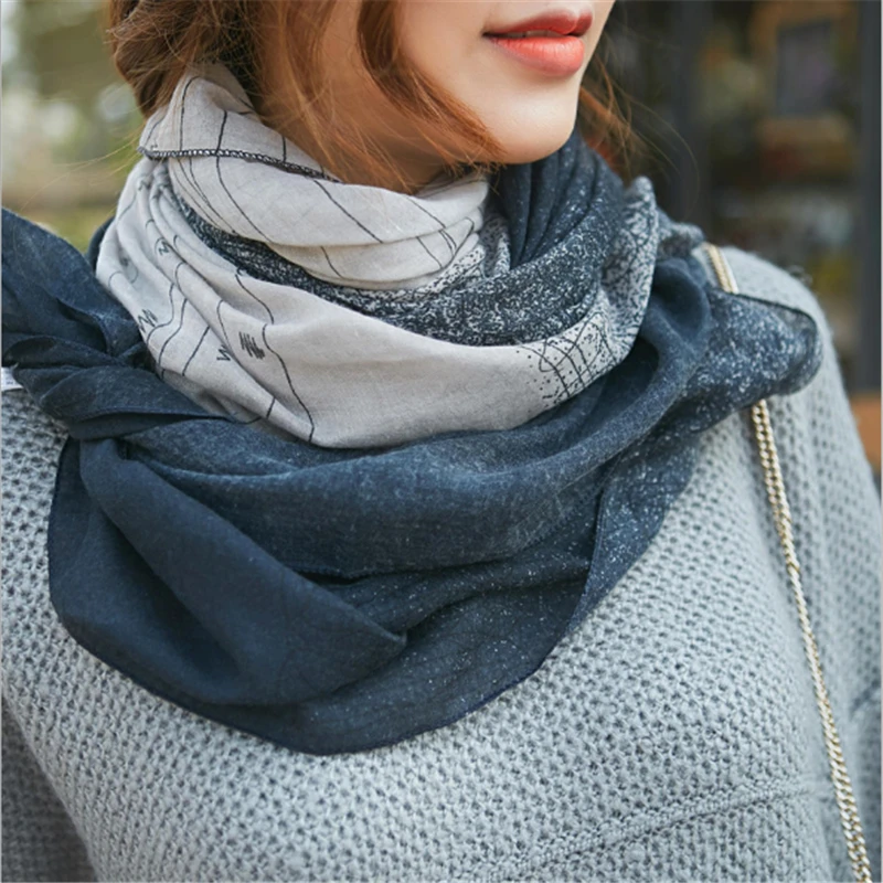 Зимний шарф Шарфы для женщин Для шаль пашмины Cachecol постепенное роскошные дамы