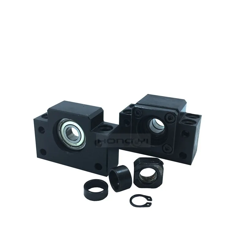 Свернутый шаровой винт 1 Набор SFU1605-l1200мм + BK12/BF12 шаровая гайка Торцевая Поддержка