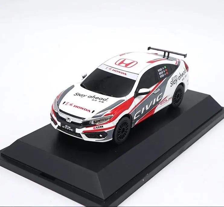 Оригинальная гоночная модель из сплава 1:43 высокая имитация Honda Civic металлические