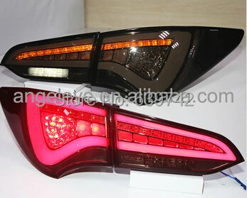 

2013-2014 Year for HYUNDAI Santa Fe IX45 LED Tail Light Rear Lamps Smoke Black WH