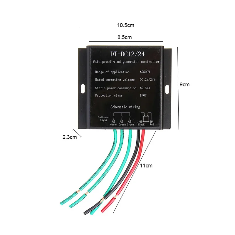 1200W 12 V/24 V защитой от ветра турбины генератора три ветра лопатки вариант контроллер движения воздуха подарок подходят для дома или Отдых на природе