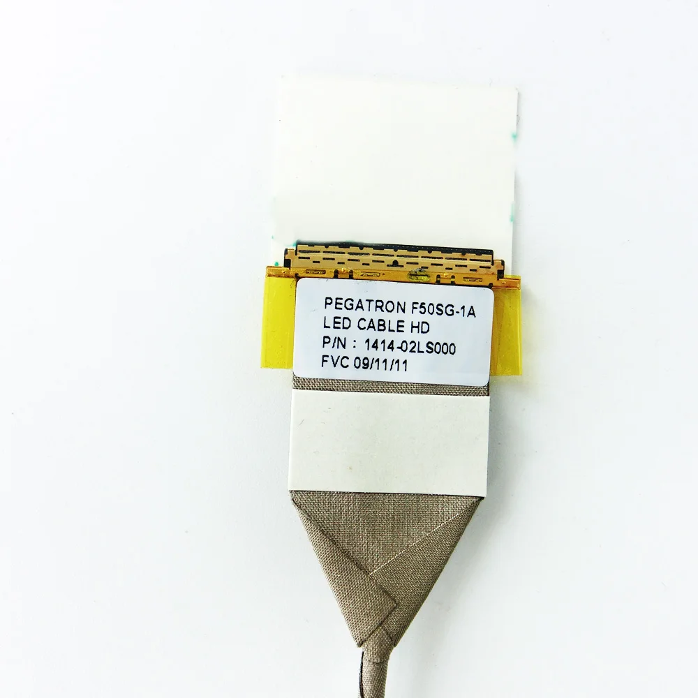 

F50S LCD LVD Cable Screen Flexible Flat line For Asus F50GX F50Q F50SV F50S F50Q F50F F50ZN Laptop LCD LVD Cable 1414-02LS000