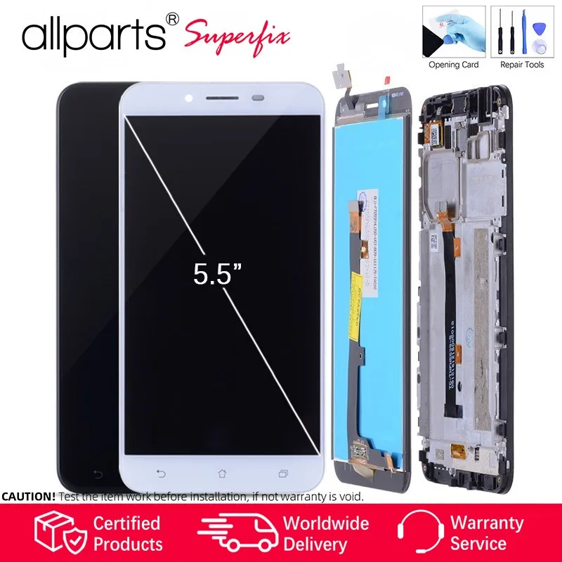 5 &quotОригинальный дисплей для ASUS Zenfone 3 Max ZC553KL lcd сенсорный экран с рамкой X00DD
