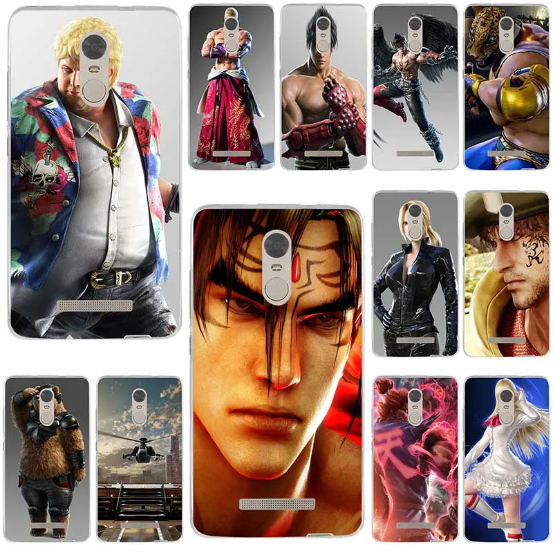 Tekken 7 для Xiaomi mi Red Note 3 S 4 4X 4A 5 5S 5A 6 6X 6A 8 A1 Pro Plus макс защитной крышкой мягкие