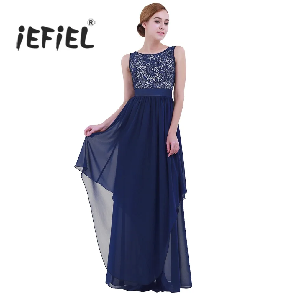 Женское винтажное кружевное шифоновое платье макси без рукавов|maxi dress|dress womendress
