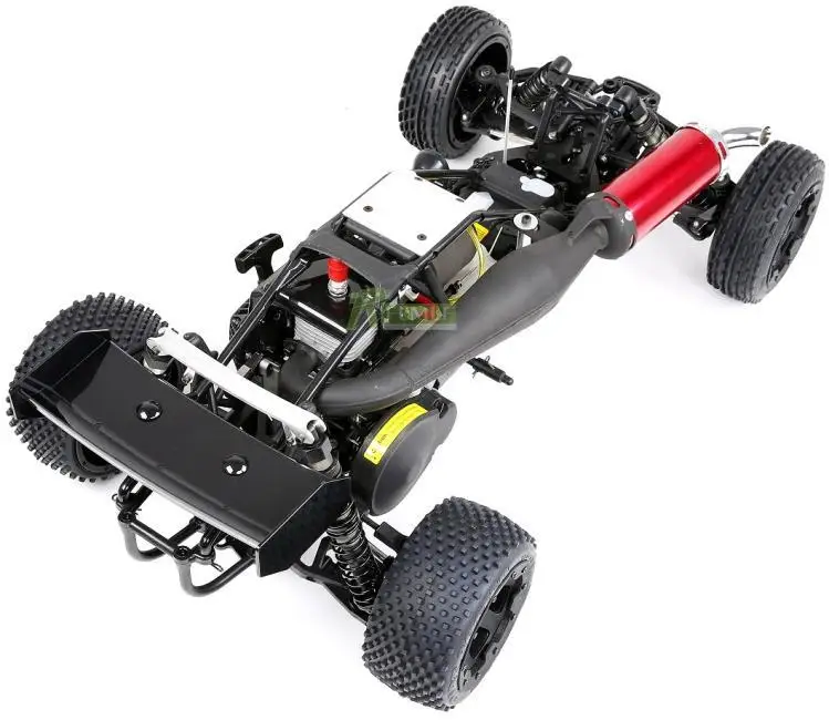 Комплект боковой выхлопной трубы глушителя подходит для 1/5 HPI ROVAN KM BAJA 5B 5T 5SC |