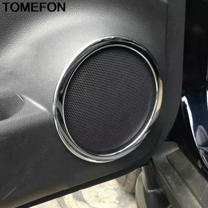 TOMEFON для Nissan Qashqai J11 X trail Xtrail Rogue T32 2014 2019 коробка динамиков покрытая кольцом крышка
