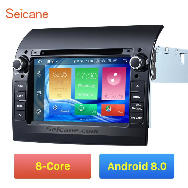 Клиренс uk Seicane Android 8 0 1Din 7 &quotавтомобильное радио GPS мультимедийный плеер Tochscreen Wifi