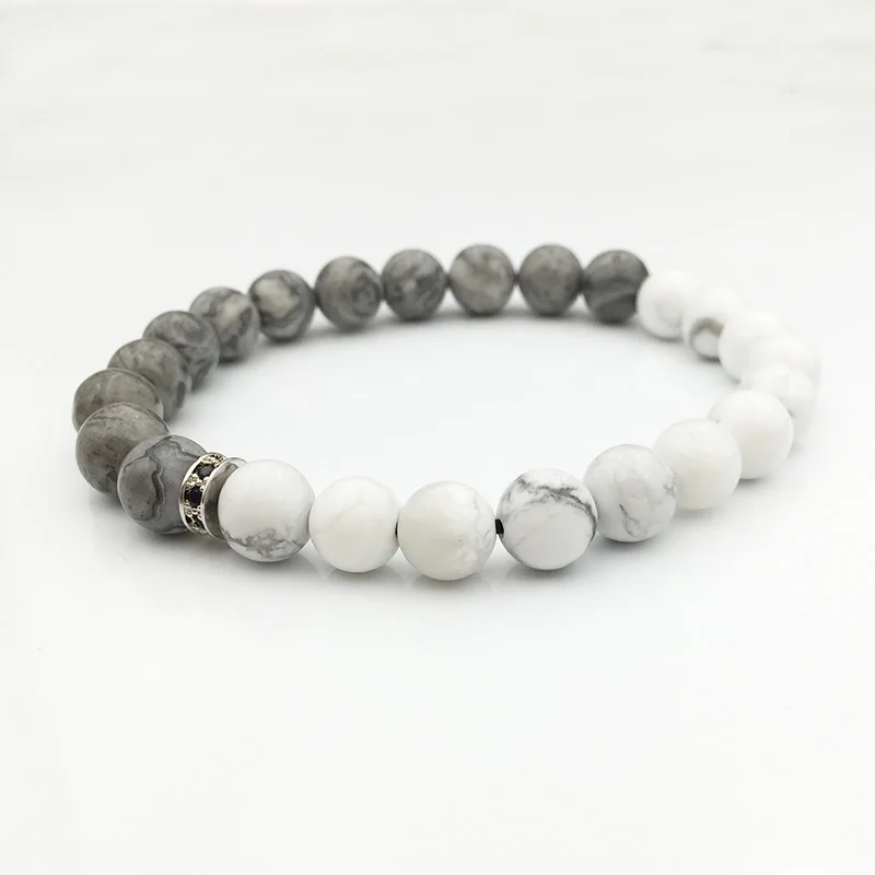 Мужской браслет ювелирные изделия браслеты для женщин Pulseira Masculina камень Feminina