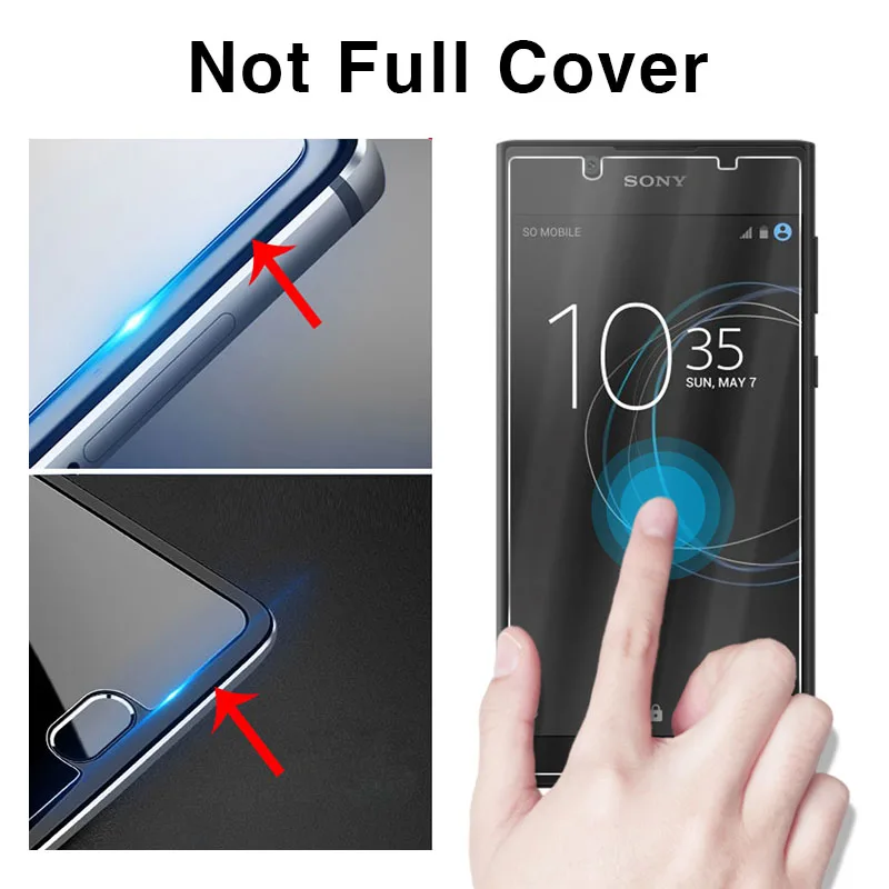 Для Sony Xperia Xa стекло для X L1 Xa1 Plus Xa2 Ultra Xz Xz1 закаленное Защита экрана Защитная