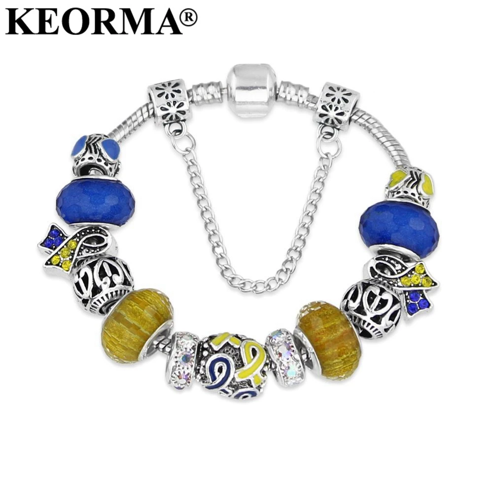 Браслет KEORMA Infinity Love Hope браслет с синдромом Дауна медицинский для мужчин и женщин