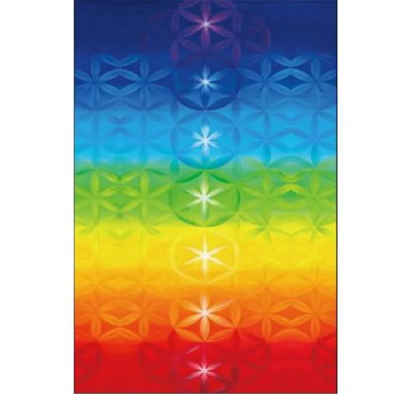 Разноцветное пляжное полотенце шаль банное красочное одеяло для плавания