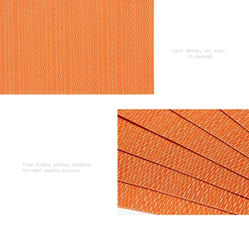 5 шт./лот Столовые Салфетки из ПВХ коврик для кофейной чашки подставки скатертей