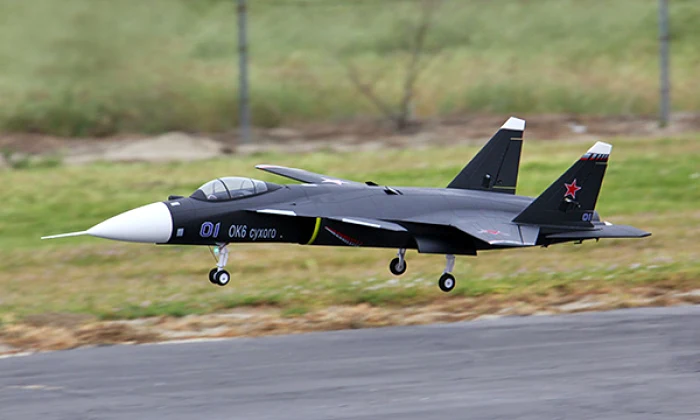 RC модель самолета EDF реактивный двигатель SU47 Berkut комплект rc самолет