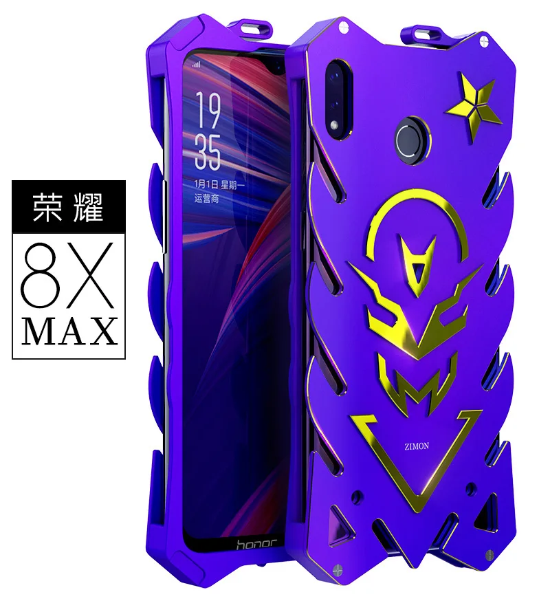 Алюминиевый армированный чехол Тор для Huawei Honor X10 Play 4T Pro 4 телефона с изображением