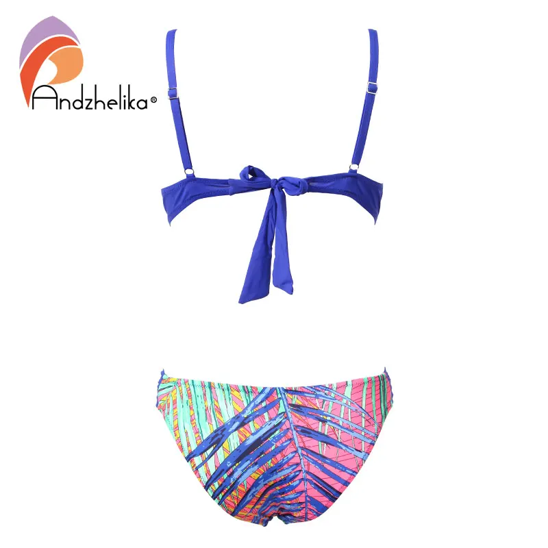 Andzhelika bikini 2018 новый женский купальник комплект бикини с эффектом пуш апп A73107|monokini