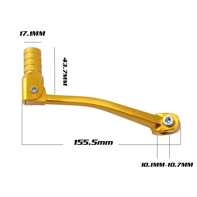Motorcycle CNC Folding Aluminum Gear Shift Lever Fit ATV Dirt Bike Pit Bikes 2CNC-208 | Автомобили и мотоциклы