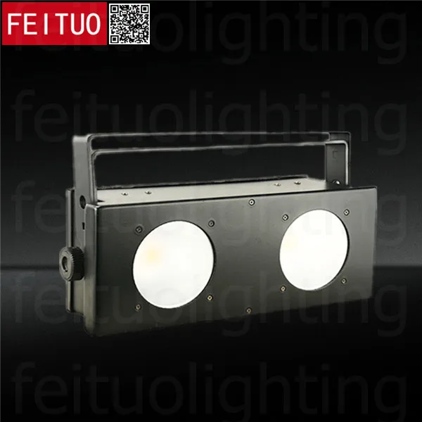 2018 новый театральный Свет теплый/холодный белый 2x100 Вт Cob Led аудитория сценический