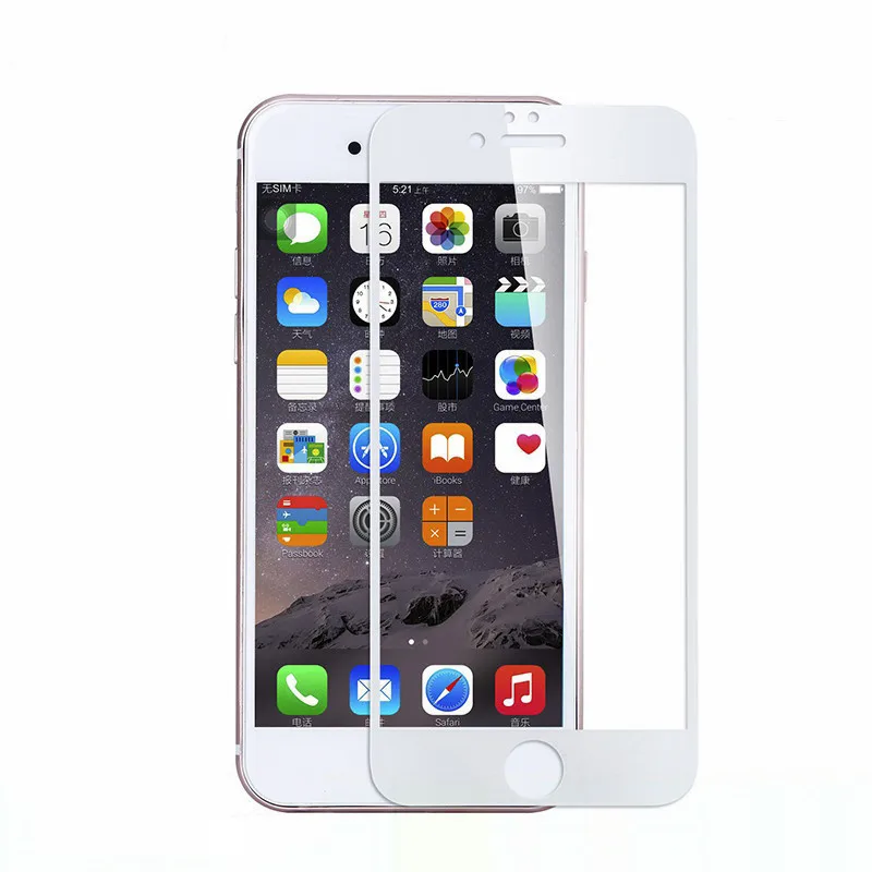 SRLEEKING for iphone 7 Full Screen Protection Tempered Glass For Apple iPhone 6s 6 8plus X Protector Film | Мобильные телефоны и
